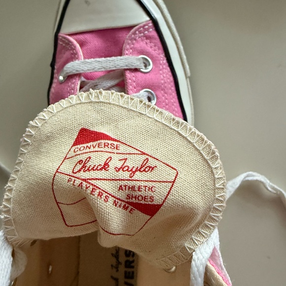 Converse Pink High-Top Sneakers - Picture 3 of 5